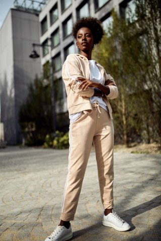 Spodnie Komplet Model FI713 Beige - Fasardi