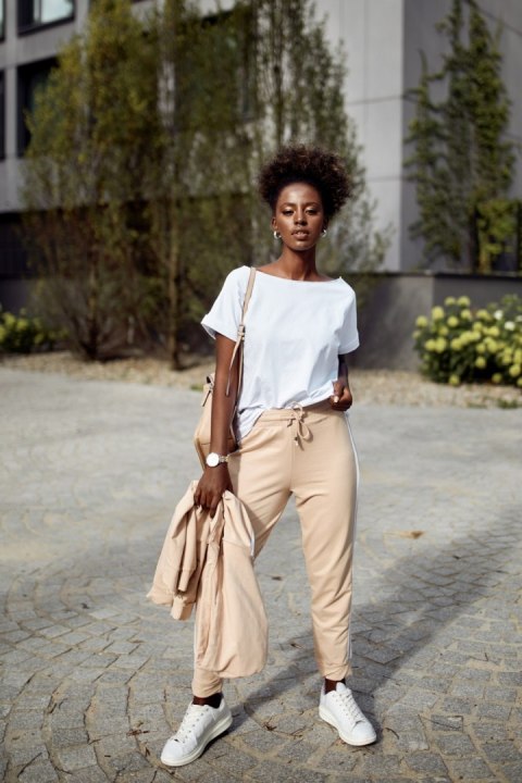 Spodnie Komplet Model FI713 Beige - Fasardi