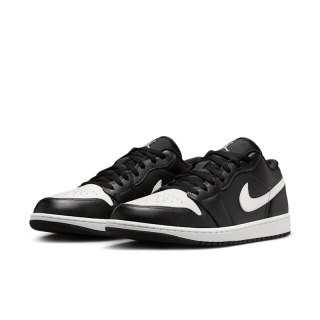 Air Jordan 1 Low- 553558-043, Czarny Biały
