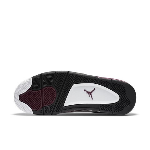 Air Jordan 4 CZ5624-100, Białe z Burgundowym Akcentem