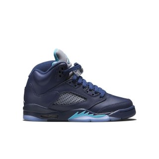 Air Jordan 5- 440888-405, Granatowy