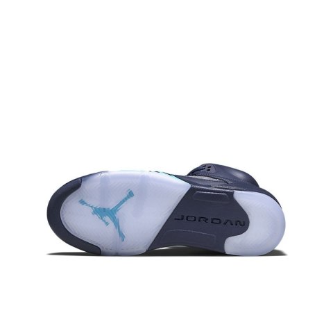 Air Jordan 5- 440888-405, Granatowy