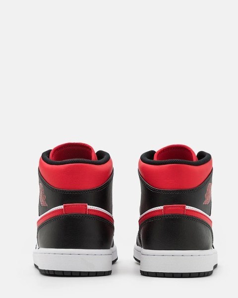 Buty NIKE Air Jordan 1 Mid - Black Gym Red