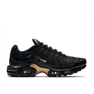 Buty NIKE Air Max Plus TN - Czarny, złoty - Black Metalic Gold