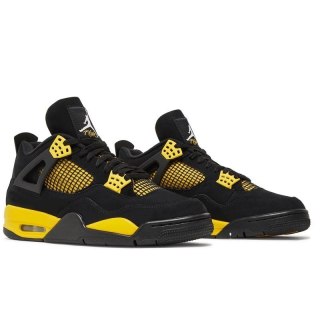 NIKE Jordan 4 Retro - DH6927-017, Czarny Żółty