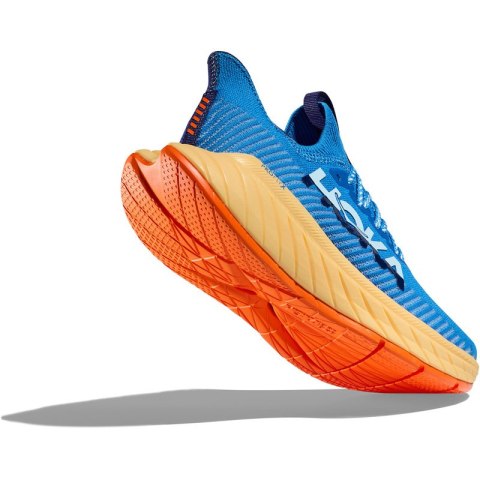 Hoka Carbon X 3 1123192-CSBB, niebiesko-pomarańczowe