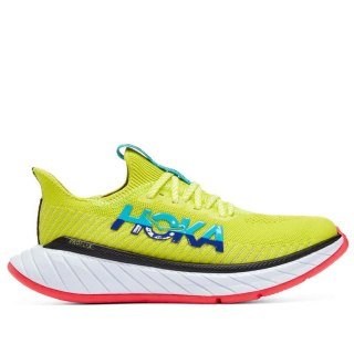 Hoka Carbon X 3 1123193,Primrose/Scuba Blue