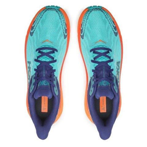 Hoka Challenger 7 M 1134497, niebiesko-pomarańczowe