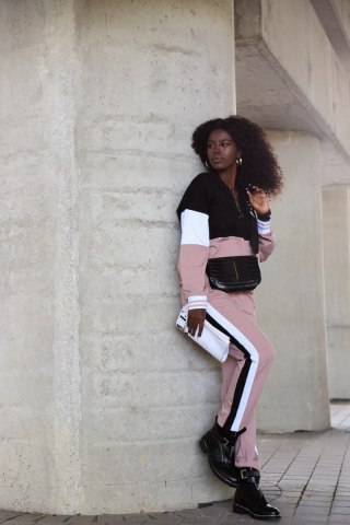 Spodnie Komplet Model FI599 Black - Fasardi