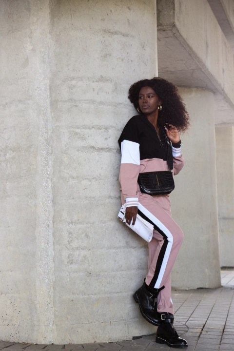 Spodnie Komplet Model FI599 Black - Fasardi