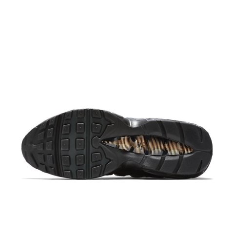 Nike Air Max 95 538416-007, Czarne ze Złotym Akcentem