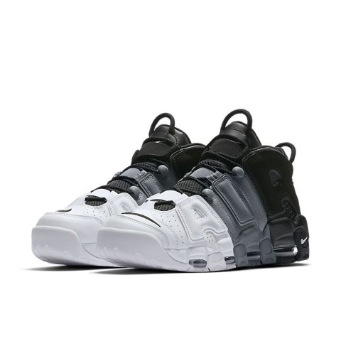 Nike Air More Uptempo- 921948-002, Czarny Biały Szary