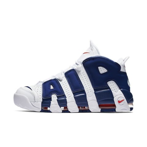Nike Air More Uptempo- 921948-101, Biały Niebieski