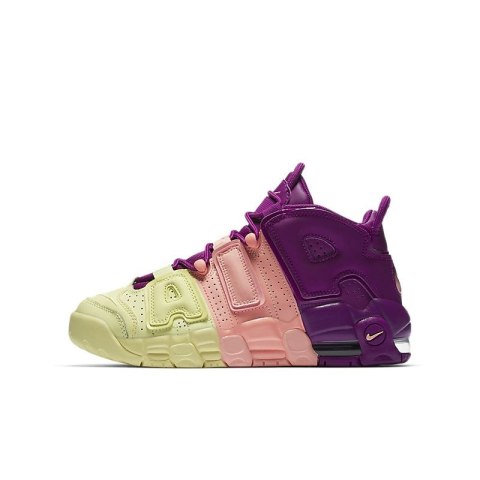 Nike Air More Uptempo AV8237-800, Fioletowy Różowy Żółty