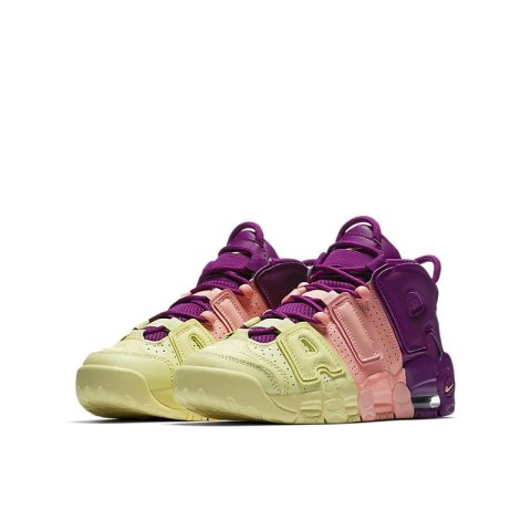 Nike Air More Uptempo AV8237-800, Fioletowy Różowy Żółty