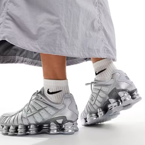 Nike Shox TL - AR3566-003, Srebrny