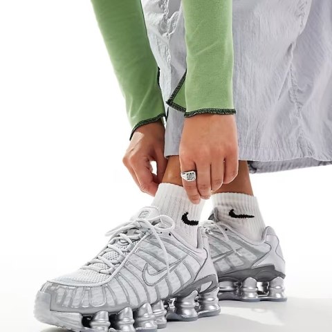 Nike Shox TL - AR3566-003, Srebrny