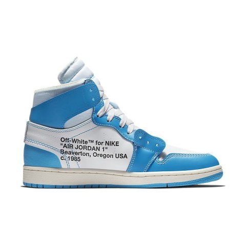 Off-White x Air Jordan 1 - AQ0818-148, Niebieski