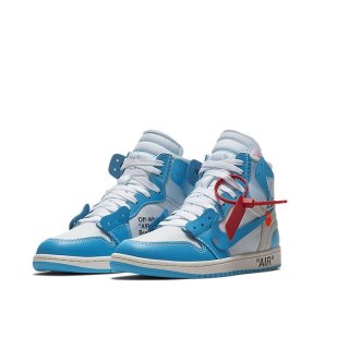 Off-White x Air Jordan 1 - AQ0818-148, Niebieski