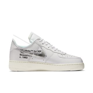 Off-White x Nike Air Force 1 - AO4297-100, Biały
