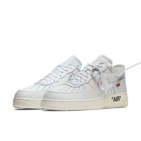 Off-White x Nike Air Force 1 - AO4297-100, Biały