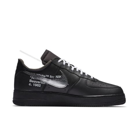 Off-White x Nike Air Force 1 - AV5210-001, Czarny