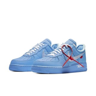 Off-White x Nike Air Force 1 - CI1173-400, Niebieski