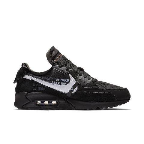 Off-White x Nike Air Max 90 - AA7293-001, Czarny
