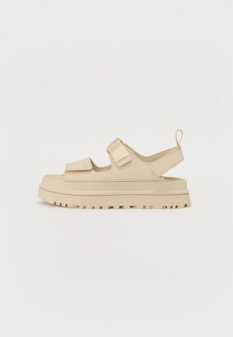UGG GoldenGlow Sandal Beige 1152685-SSAL | Damskie sandały na platformie z pianki EVA