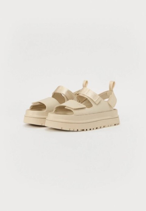UGG GoldenGlow Sandal Beige 1152685-SSAL | Damskie sandały na platformie z pianki EVA