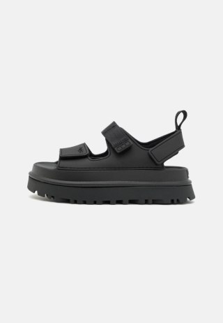 UGG GoldenGlow Sandal Black 1152685-BLK | Damskie sandały na platformie z pianki EVA