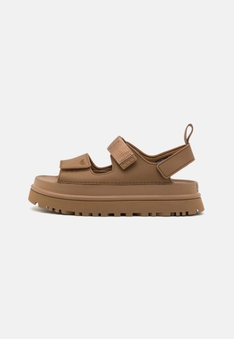 UGG GoldenGlow Sandal Brown 1167430-DND | Damskie sandały na platformie z pianki EVA
