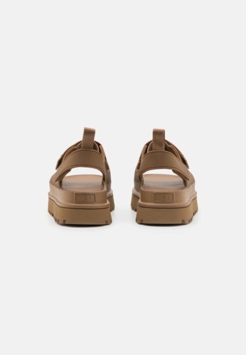 UGG GoldenGlow Sandal Brown 1167430-DND | Damskie sandały na platformie z pianki EVA