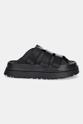 UGG GoldenGlow Slide Black 1166513K-BLK | Damskie klapki na platformie z pianki EVA