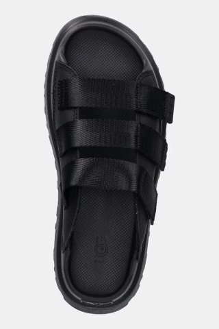 UGG GoldenGlow Slide Black 1166513K-BLK | Damskie klapki na platformie z pianki EVA