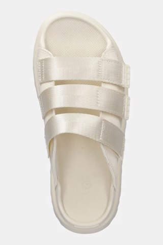 UGG GoldenGlow Slide White 1167430-JSM | Damskie klapki na platformie z pianki EVA