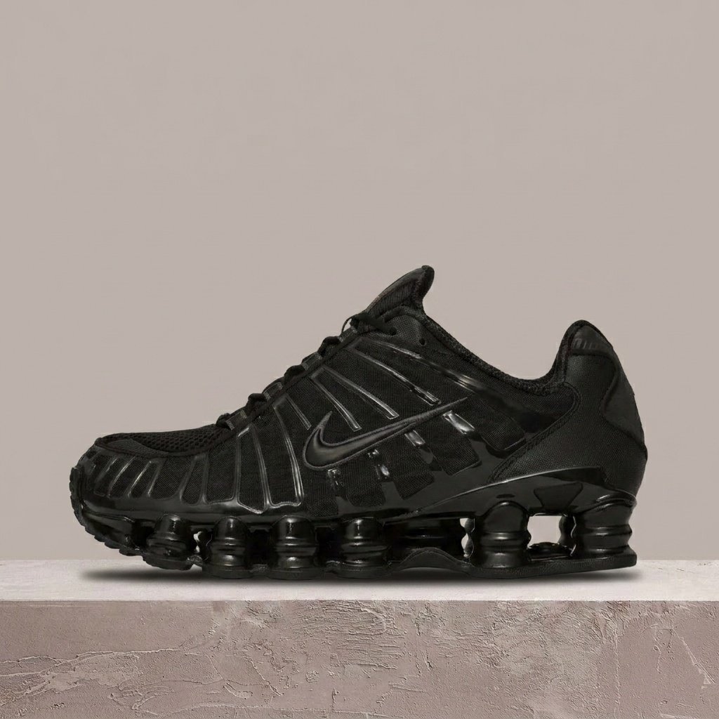 Sneakersy unisex NIKE Shox TL Black Metalic Hematite AR3566-002 Czarny