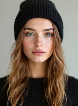 Beanie, czarna