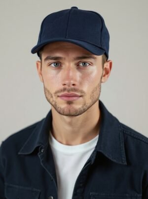 Snapback, granatowy